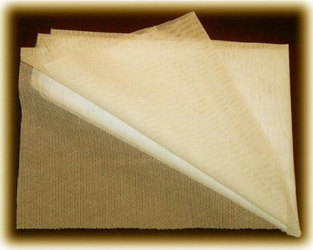 Tulle coton coupe (écru)