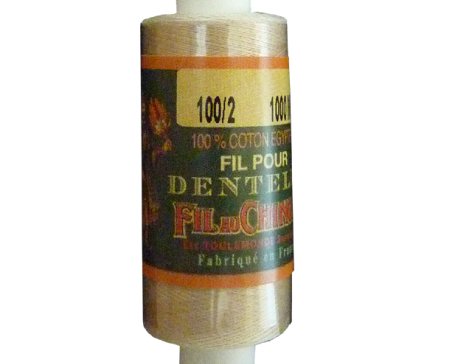 Fil coton écru 100