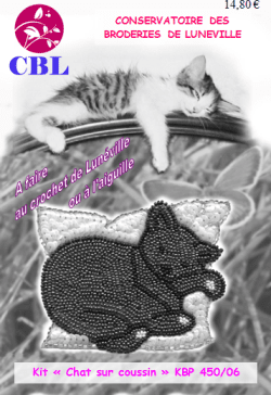 Kit Chat sur coussin KBP 450/06