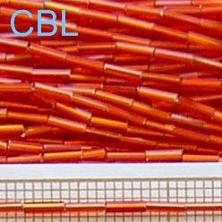 Perles tubes sur fil 30/06