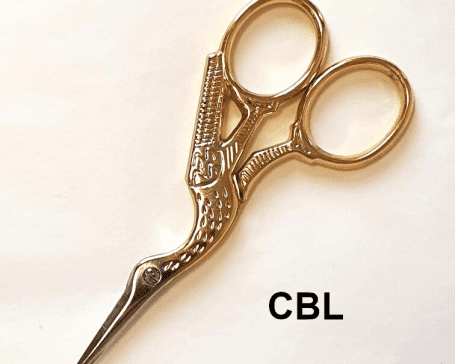 Paire de Ciseaux de Broderie "Cigogne"