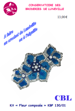 Kit Fleur composée KBP 130/01