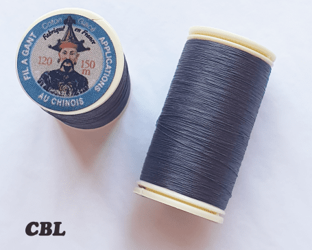 Fils coton glacé 190 "Ardoise"