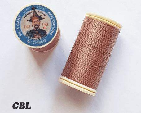 Fils coton glacé 217 "Noisette"