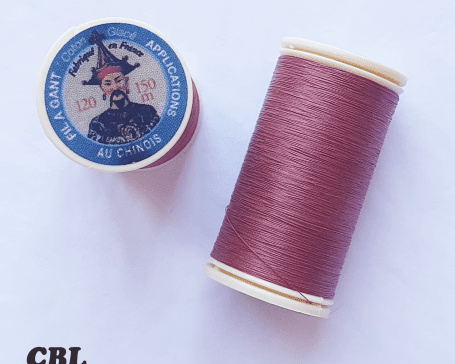 Fils coton glacé 442 "Acajou"