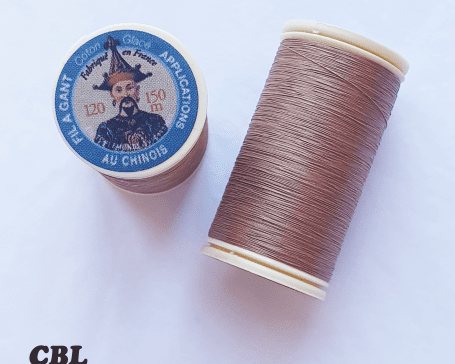 Fils coton glacé 290 "Café au lait"