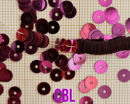 Paillettes sur fil PA 26/12