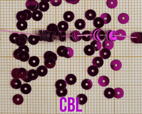 Paillettes sur fil PA 26/17