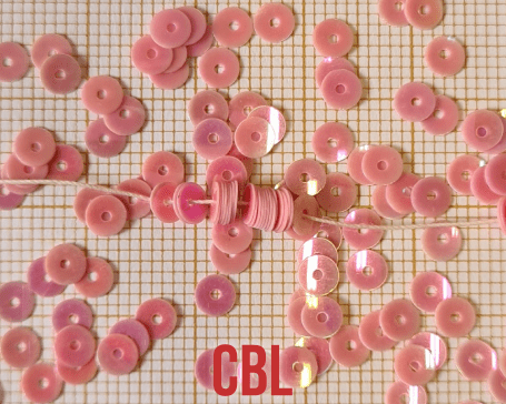 Paillettes sur fil PA 23/29