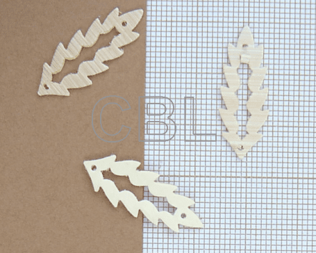 Sequins "Bois" S0301