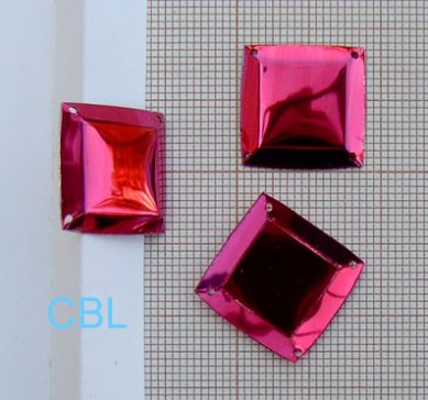 Sequins "Rouge" S2002