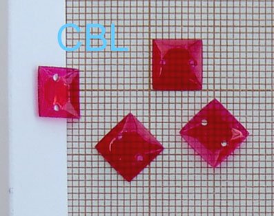 Sequins "Rouge" S2005