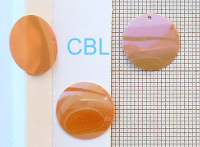 Sequins "Orange" S3008