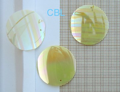 Sequins "Jaune" S4004