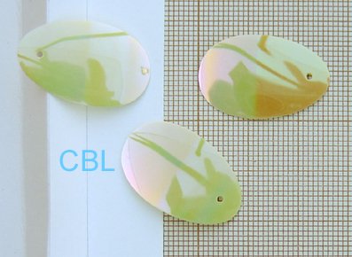 Sequins "Jaune" S4007