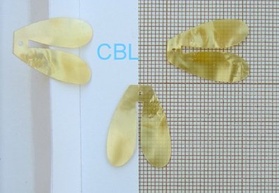 Sequins "Jaune" S4009