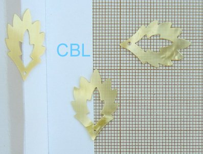 Sequins "Jaune" S4011