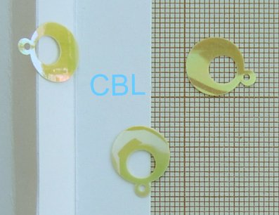 Sequins "Jaune" S4014