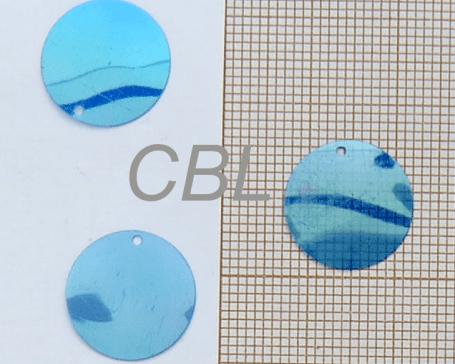 Sequins "Bleu" S6018