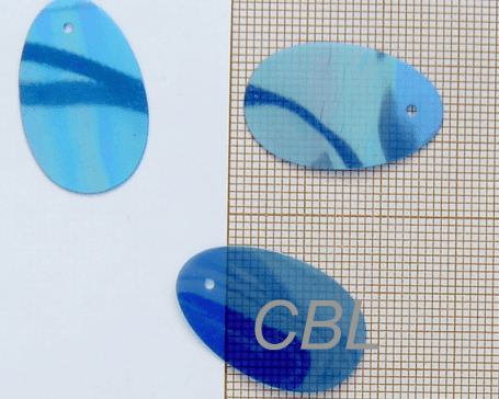 Sequins "Bleu" S6020