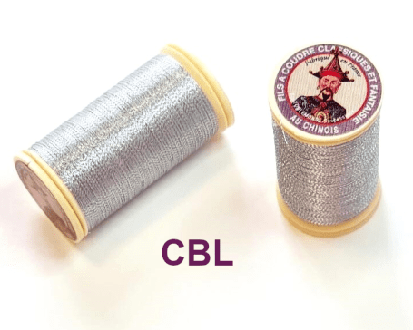 Fil métallisé (n°40) "Argent" 122